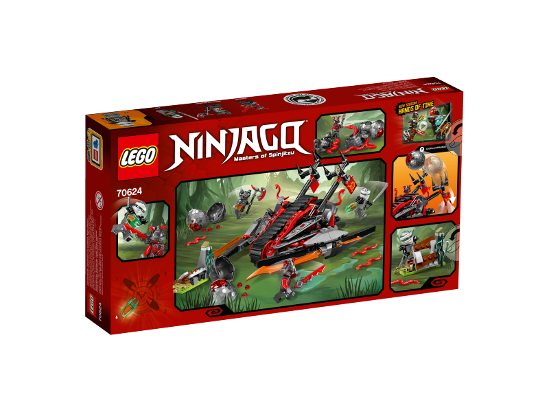 LEGO Ninjago Ničivé vozidlo rumělkových válečníků 70624