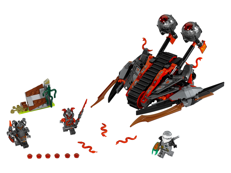 LEGO Ninjago Ničivé vozidlo rumělkových válečníků 70624