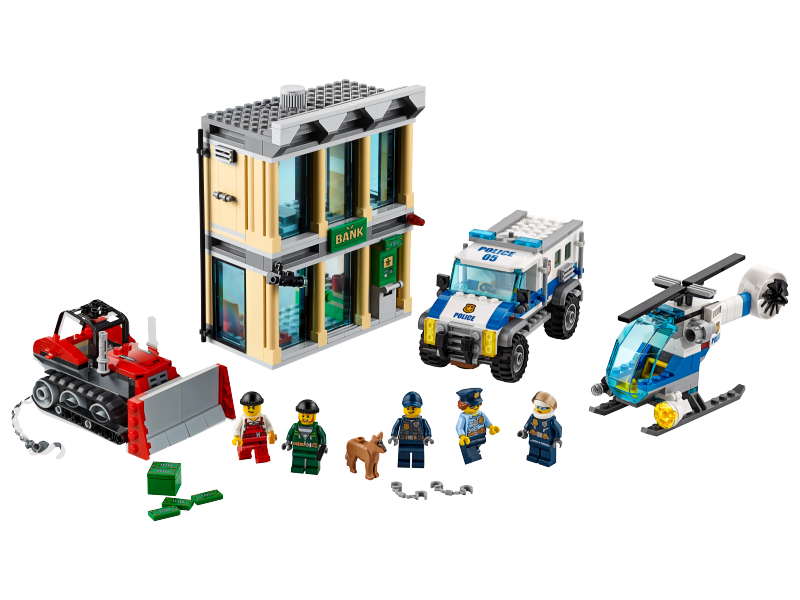 LEGO City Vloupání buldozerem 60140