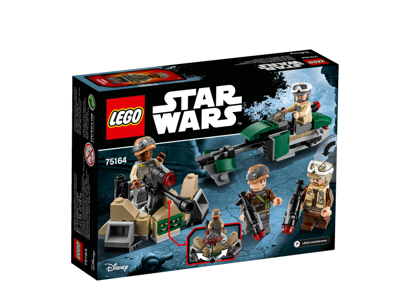 LEGO Star Wars Bitevní balíček vojáků Povstalců 75164