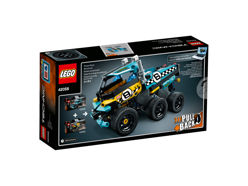 LEGO Technic Motorka pro kaskadéry 42058