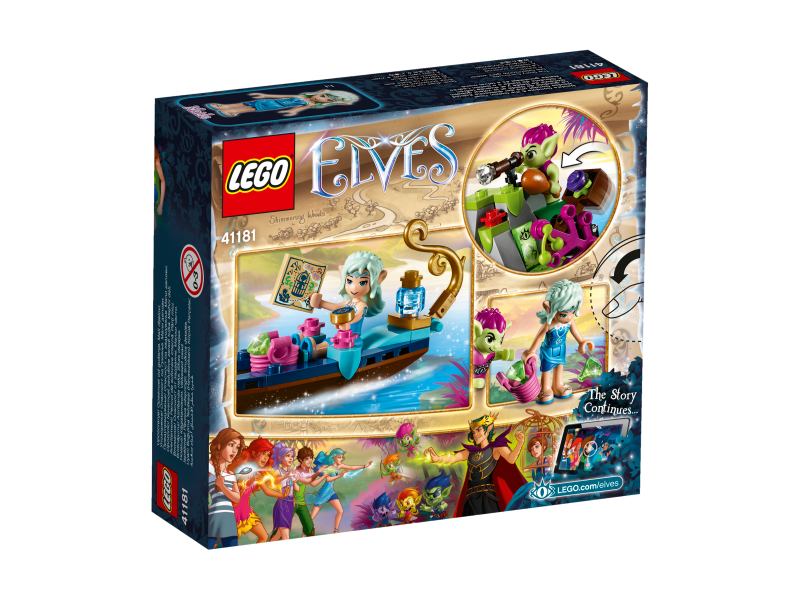 LEGO Elves Naidina gondola a skřetí zloděj 41181