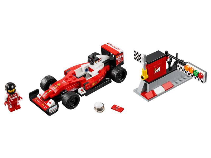 LEGO Speed Champions Scuderia Ferrari SF16-H 75879