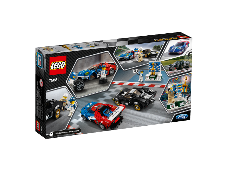 LEGO Speed Champions 2016 Ford GT & 1966 Ford GT40 75881