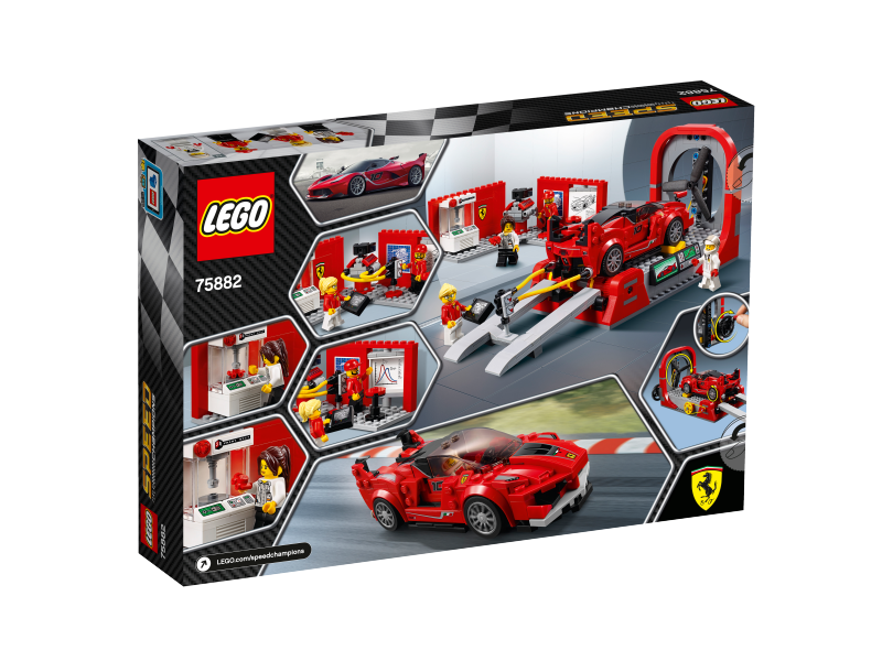 LEGO Speed Champions Ferrari FXX K a vývojové centrum 75882