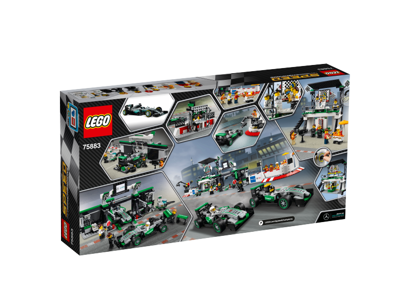 LEGO Speed Champions MERCEDES AMG PETRONAS Formula One™ Team 75883