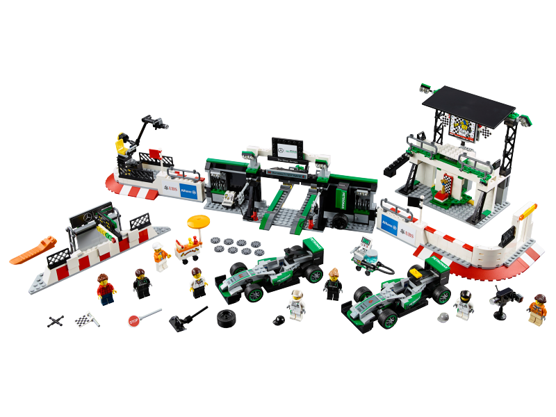 LEGO Speed Champions MERCEDES AMG PETRONAS Formula One™ Team 75883