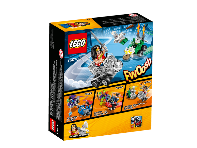 LEGO Super Heroes Mighty Micros: Wonder Woman™ vs. Doomsday™ 76070