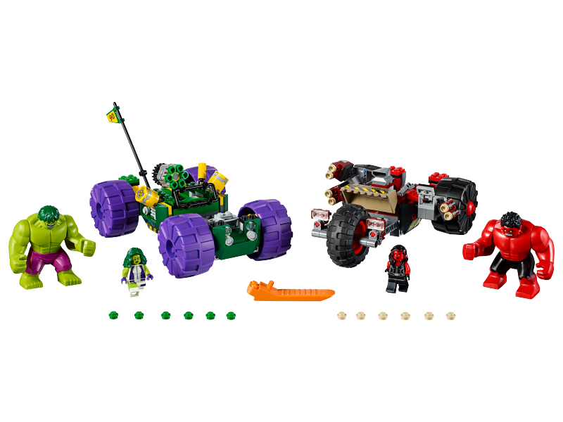 LEGO Super Heroes Hulk vs. Červený Hulk 76078