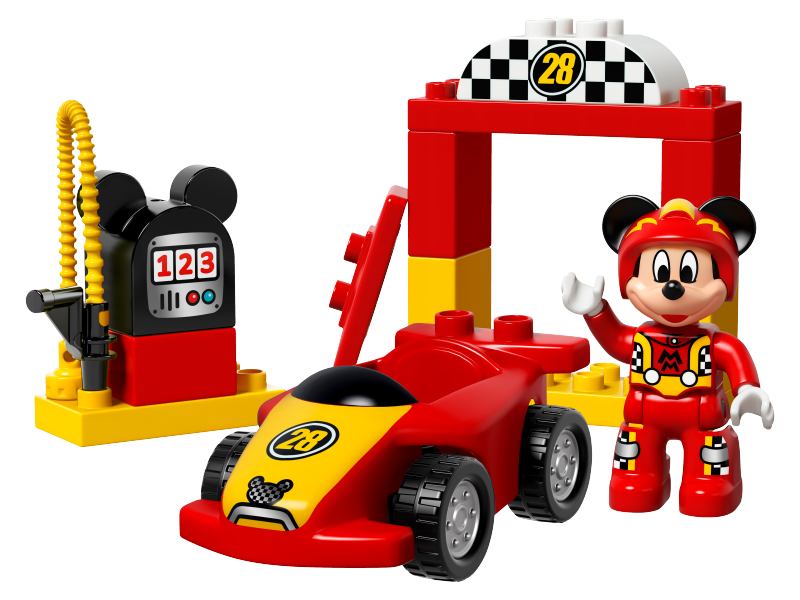 LEGO DUPLO Mickeyho závodní auto 10843