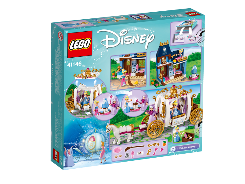 LEGO Disney Princezny Popelčin kouzelný večer 41146