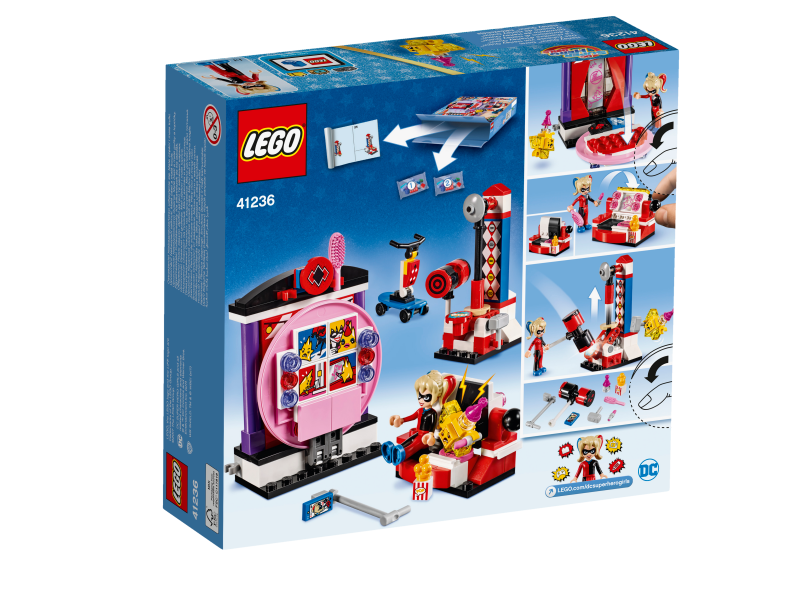 LEGO Super Hero Girls Studentská kolej Harley Quinn™ 41236