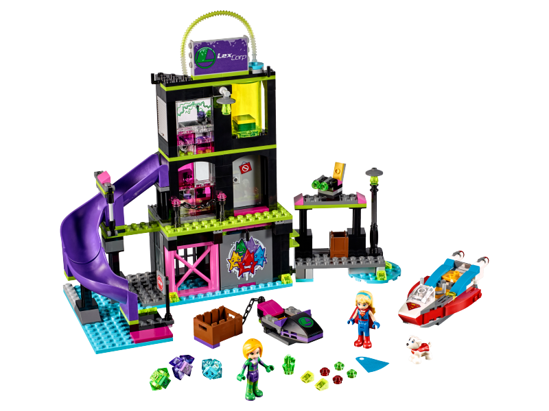 LEGO Super Hero Girls Lena Luthor™ a továrna na Kryptomit™ 41238