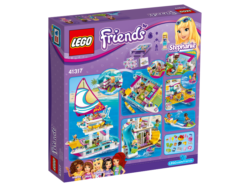 LEGO Friends Katamarán Sunshine 41317