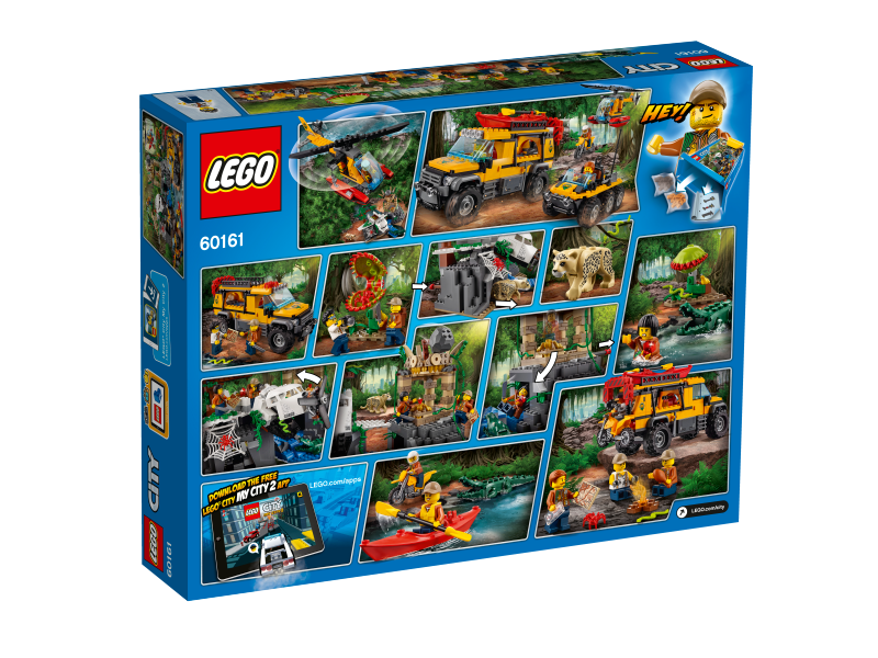 LEGO City Průzkum oblasti v džungli 60161