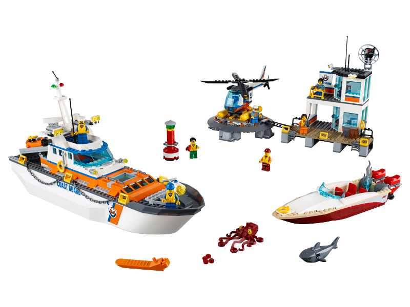 LEGO City Základna pobřežní hlídky 60167