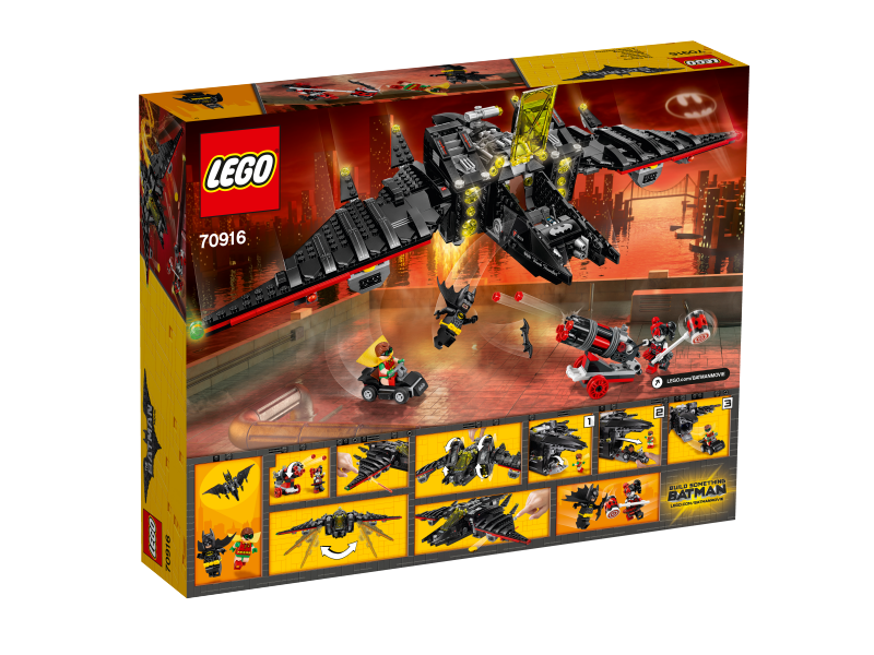 LEGO Batman Movie Batmanovo letadlo 70916