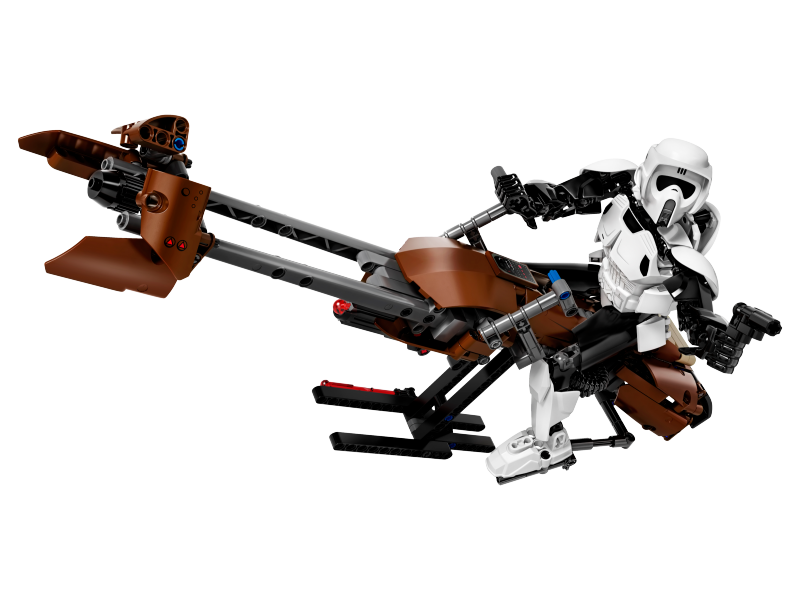 LEGO Star Wars Průzkumný voják a speederová motorka 75532