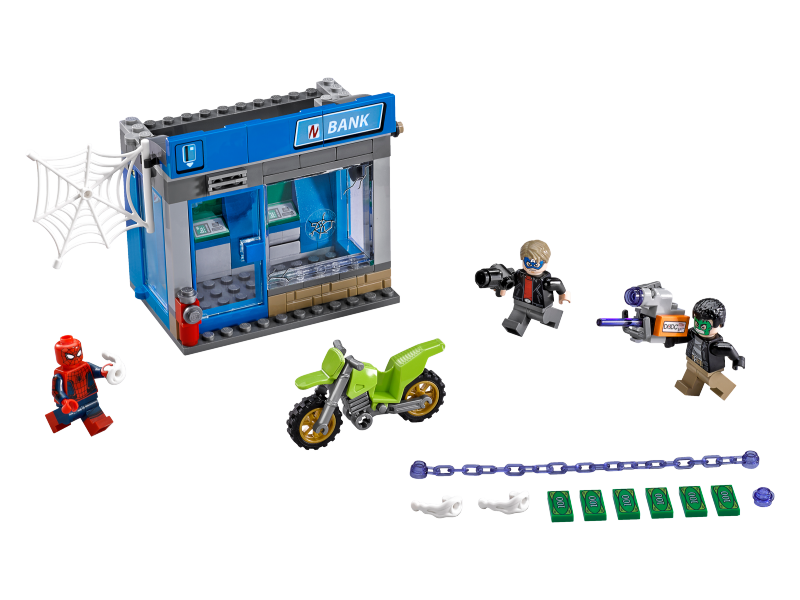 LEGO Super Heroes Krádež bankomatu 76082