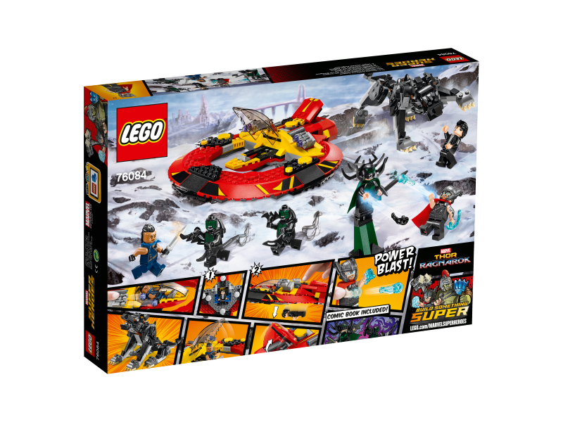 LEGO Super Heroes Závěrečná bitva o Asgard 76084