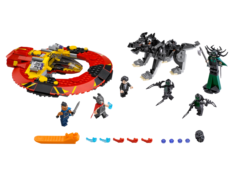 LEGO Super Heroes Závěrečná bitva o Asgard 76084