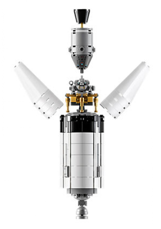 LEGO Ideas NASA Apollo Saturn V 21309