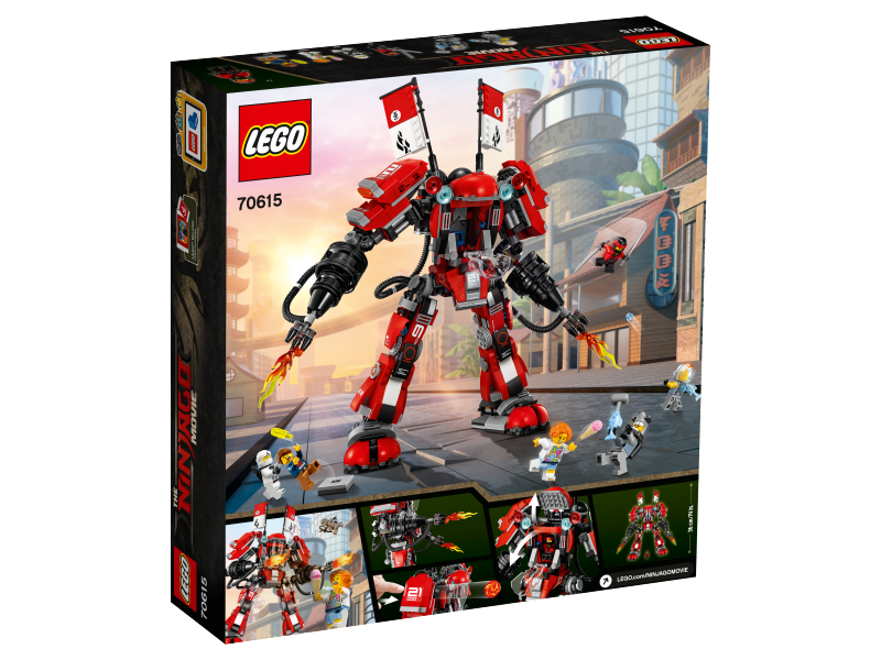 LEGO Ninjago Ohnivý robot 70615