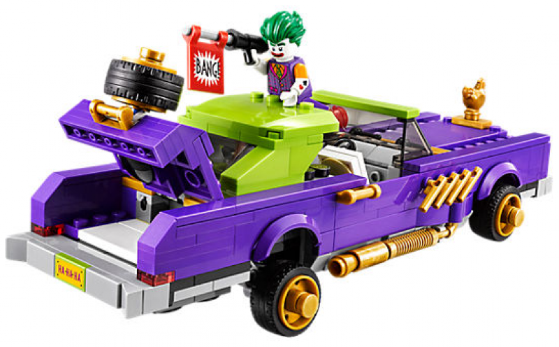 LEGO Batman Movie Joker a jeho vůz Notorious Lowrider 70906