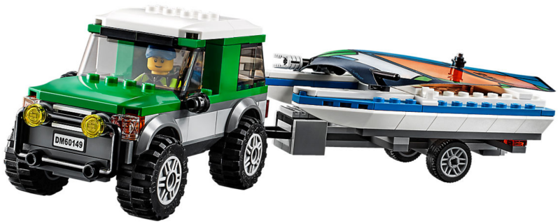 LEGO City 4x4 s katamaránem 60149