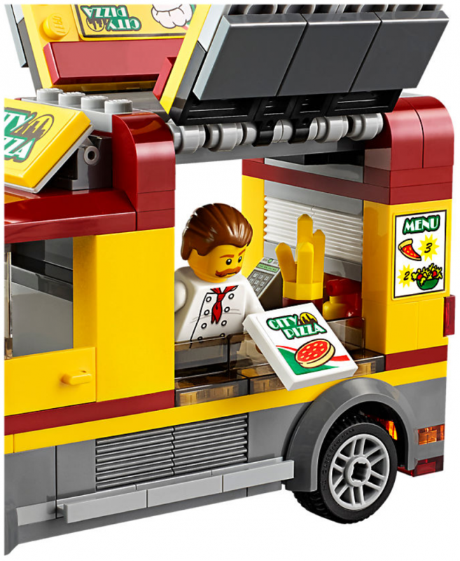 LEGO City Dodávka s pizzou 60150