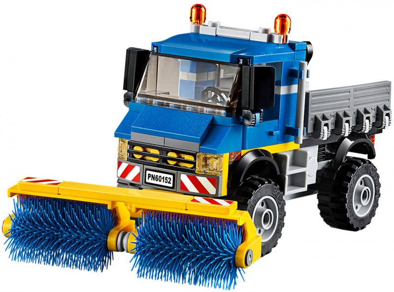 LEGO City Zametací vůz a bagr 60152