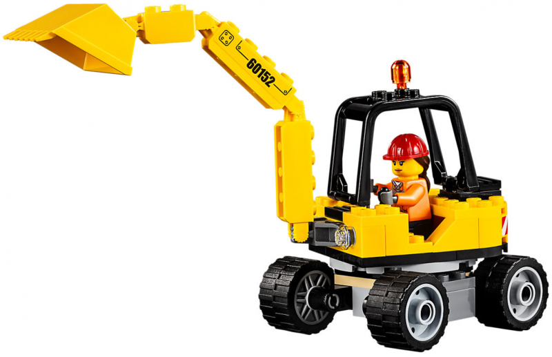 LEGO City Zametací vůz a bagr 60152