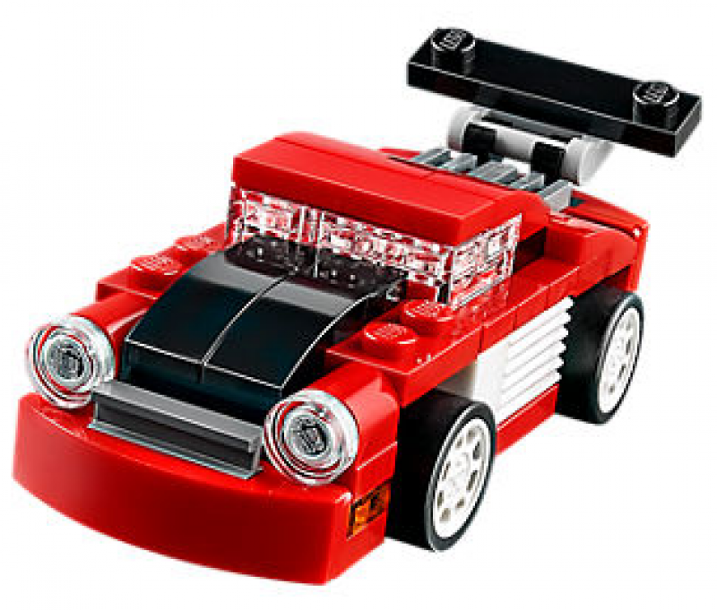 LEGO Creator Červené závodní auto 31055