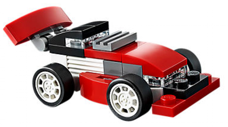 LEGO Creator Červené závodní auto 31055