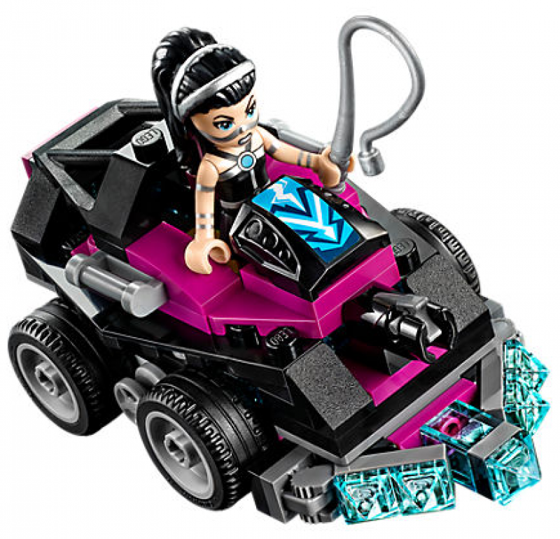 LEGO Super Hero Girls Lashina™ a vozidlo do akce 41233