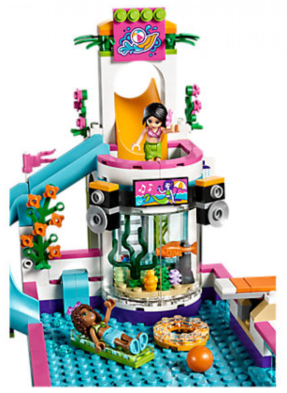 LEGO Friends Letní bazén v městečku Heartlake 41313