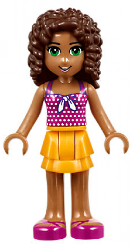 LEGO Friends Andrein vůz s přívěsem pro člun 41316