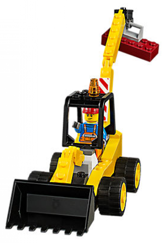 LEGO Juniors Demoliční práce na staveništi 10734