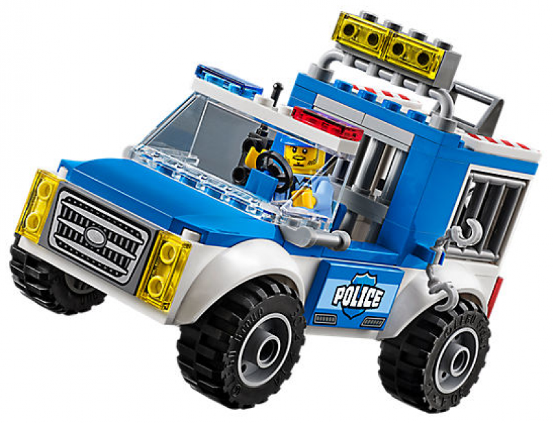 LEGO Juniors Honička s policejní dodávkou 10735