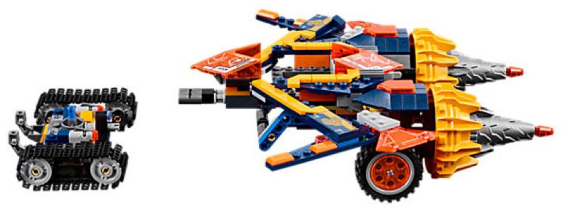 LEGO Nexo Knights Axlův vůz Drtič 70354