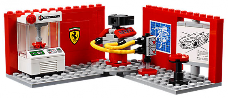 LEGO Speed Champions Ferrari FXX K a vývojové centrum 75882