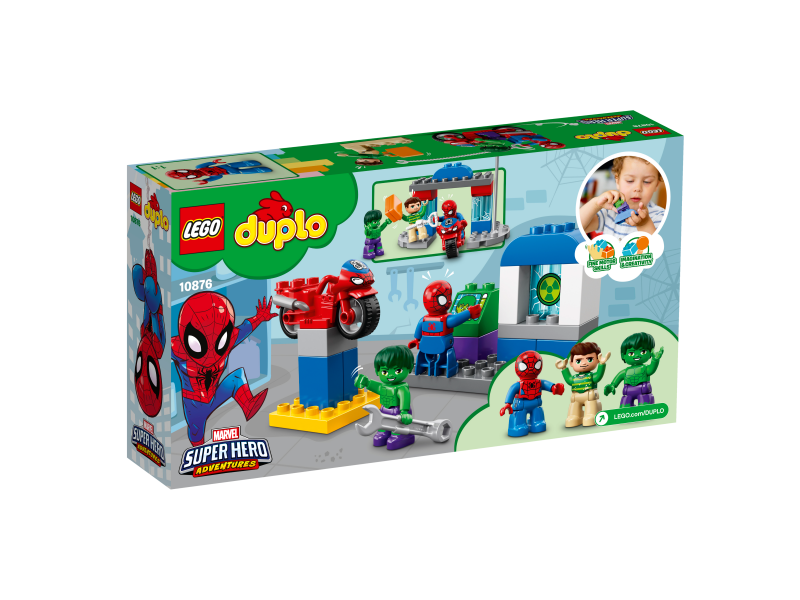 LEGO DUPLO Dobrodružství Spider-Mana a Hulka 10876