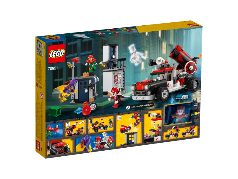 LEGO Batman Movie Harley Quinn™ a útok dělovou koulí 70921