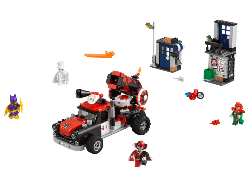 LEGO Batman Movie Harley Quinn™ a útok dělovou koulí 70921