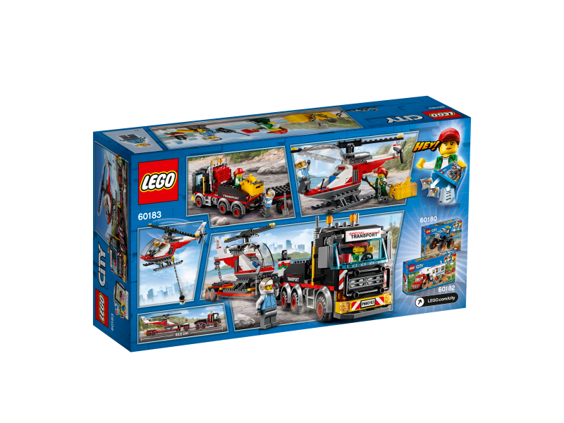 LEGO City Tahač na přepravu těžkého nákladu 60183