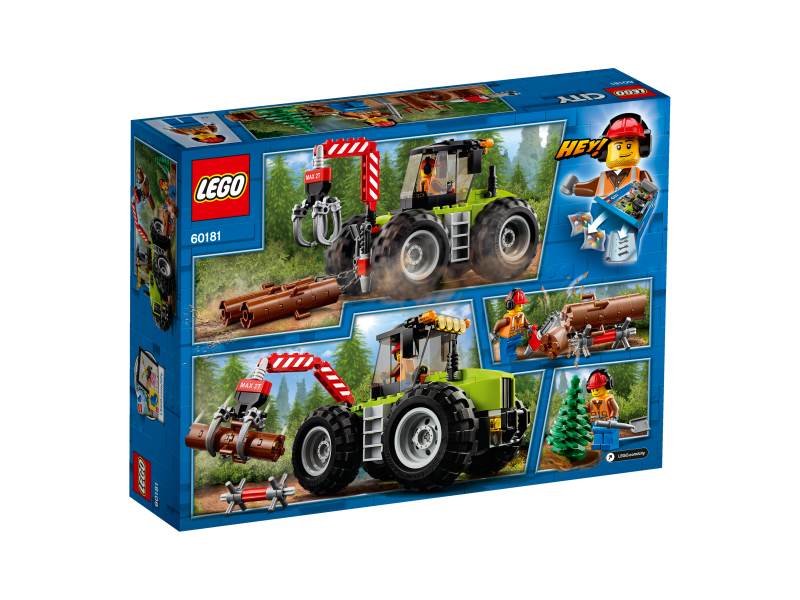 LEGO City Traktor do lesa 60181