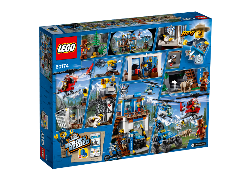 LEGO City Horská policejní stanice 60174