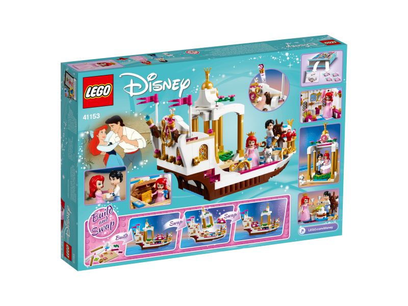 LEGO Disney Princess Arielin královský člun na oslavy 41153