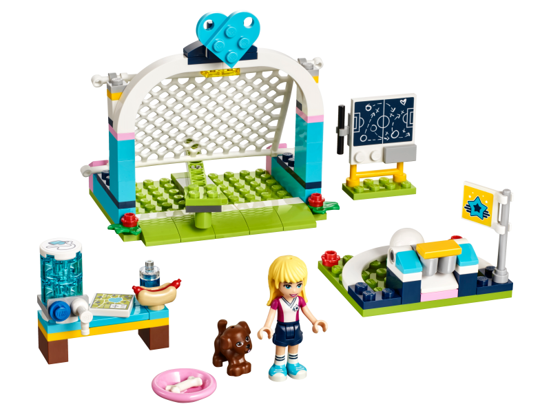 LEGO Friends Stephanie na fotbalovém tréninku 41330
