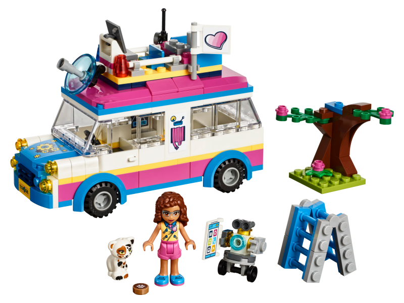 LEGO Friends Olivia a její speciální vozidlo 41333